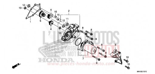 DEMULTIPLICATEUR CRF1000DJ de 2018